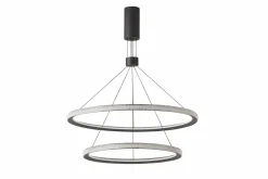 Store Dwupoziomowa ledowa lampa wisząca do salonu AZ5111 DIEGO | Kaja Żyrandole Nowoczesne