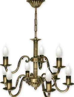 Sklep Kaja Dwupoziomowa, świecznikowa lampa wisząca O1007/W9 PRIMA | Kaja