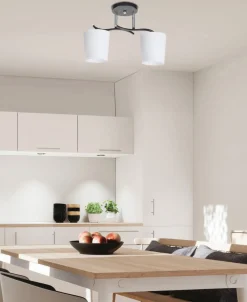 Sklep Kaja Dwupunktowa lampa sufitowa do holu 32-22653 ESNYR | Kaja Oświetlenie