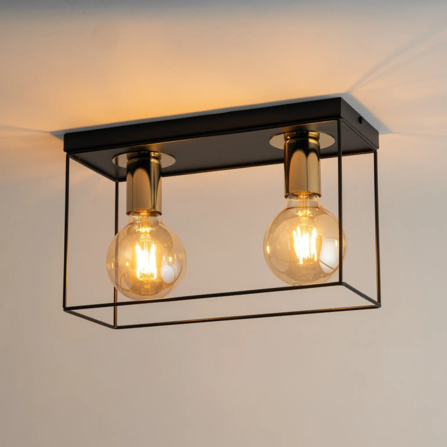 Sklep Kaja Dwupunktowa lampa sufitowa do korytarza SIG 40703 VOX | Kaja