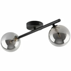 Flash Sale Dwupunktowa lampa sufitowa ciemne klosze TK 6854 ESTERA BLACK | Kaja Żyrandole Nowoczesne