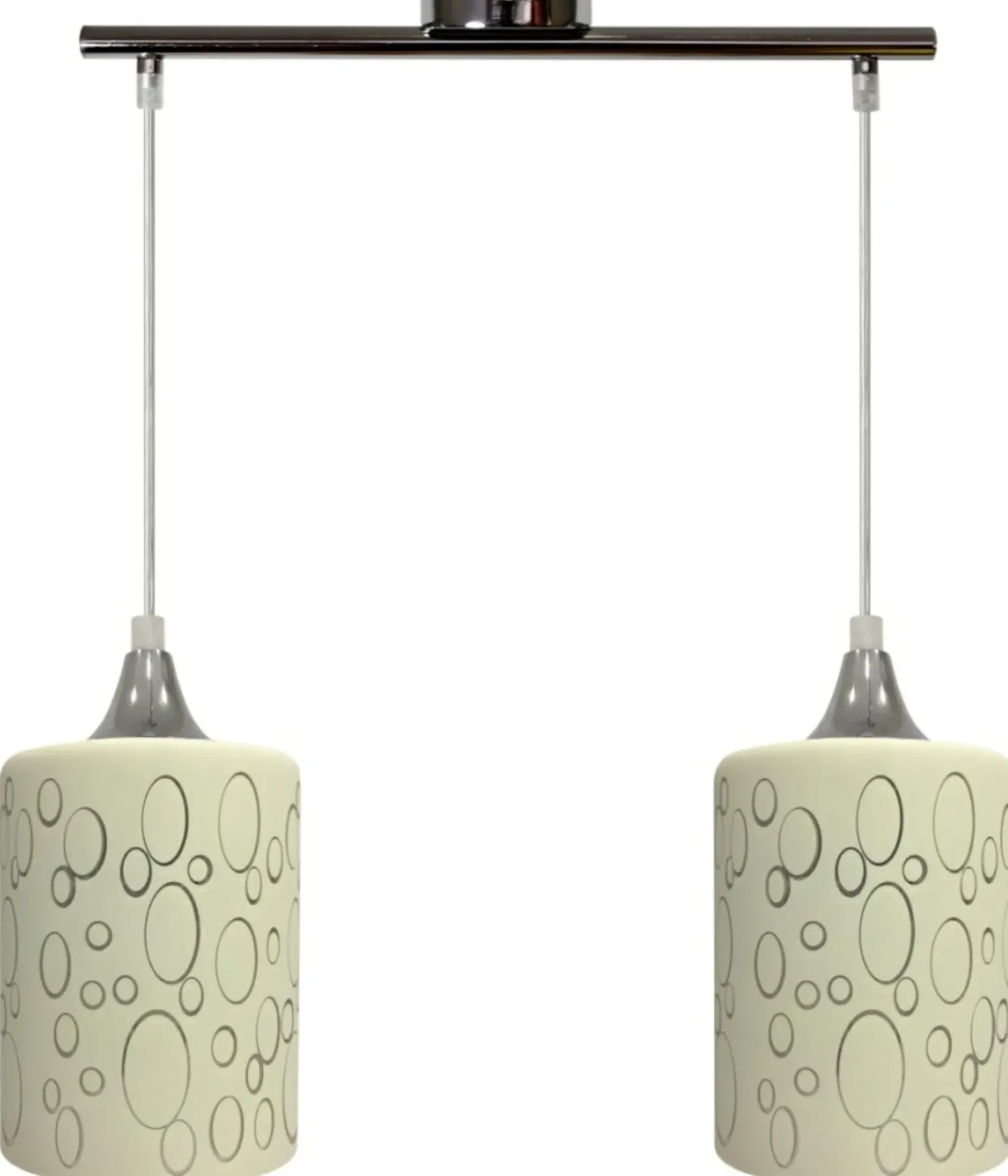 Sklep Kaja Dwupunktowa lampa z ozdobnymi kloszami 32-57761 SAND | Kaja