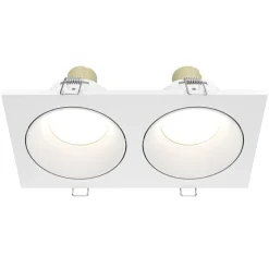 Sklep Kaja Dwupunktowa oprawa do podtynkowa, dwa oczka DL033-2-02W z serii ZOOM