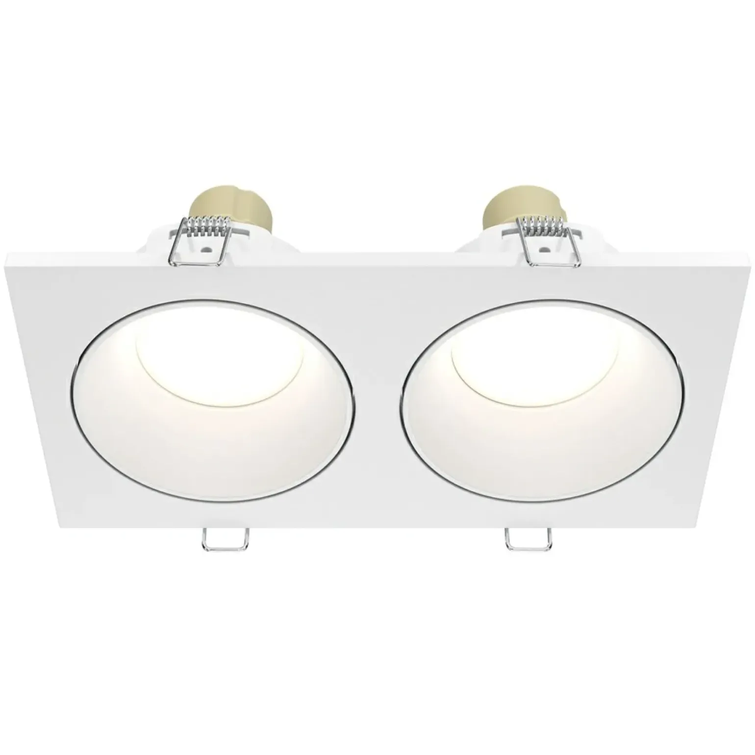 Sklep Kaja Dwupunktowa oprawa do podtynkowa, dwa oczka DL033-2-02W z serii ZOOM