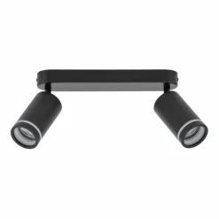 Best Sale Dwupunktowa, techniczna lampa sufitowa TK 6912 JET BLACK | Kaja Żyrandole Nowoczesne