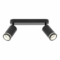Best Sale Dwupunktowa, techniczna lampa sufitowa TK 6912 JET BLACK | Kaja Żyrandole Nowoczesne