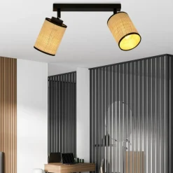 Best Dwupunktowy reflektor z abażurami, do holu 1151/2 YOGA | Kaja Żyrandole Nowoczesne