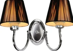 Sklep Kaja Dwuramienna, abażurowa lampa ścienna 22-94417 BOSTON | Kaja