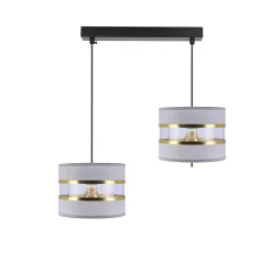 Sklep Kaja Dwuramienna, abażurowa lampa nad stół 32-37633 PANDY | Kaja