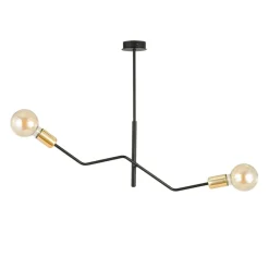 Store Dwuramienna lampa sufitowa bez kloszy 1125/2 BOLT | Kaja Oświetlenie Żyrandole Nowoczesne
