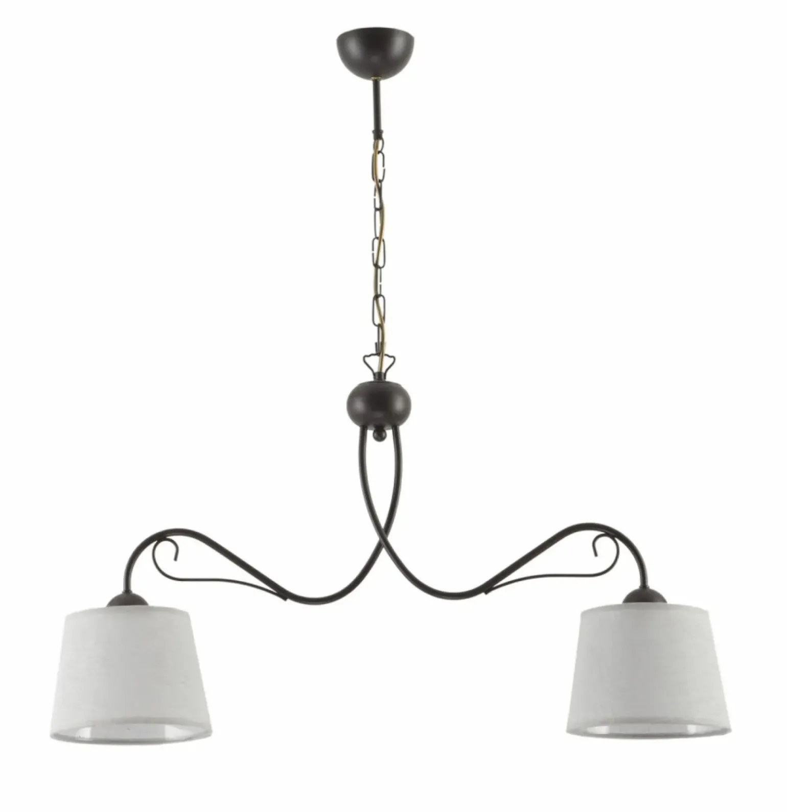 Sklep Kaja Dwuramienna lampa wisząca z abażurami JUP 1360 KAMELIA | Kaja