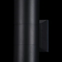 Sklep Kaja Dwustronny kinkiet ogrodowy tuba O574WL-02B BOWERY | Kaja Oświetlenie