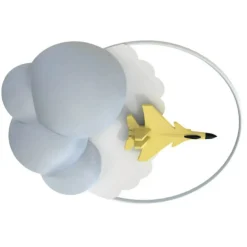 Sklep Kaja Dziecięca, ozdobna lampa sufitowa LED MX4024-1-3WT FOCUS | Kaja