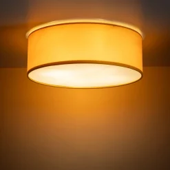 Sklep Kaja Dziecięcy, kolorowy, zabudowany plafon TK 10154 NICOLA YELLOW | Kaja