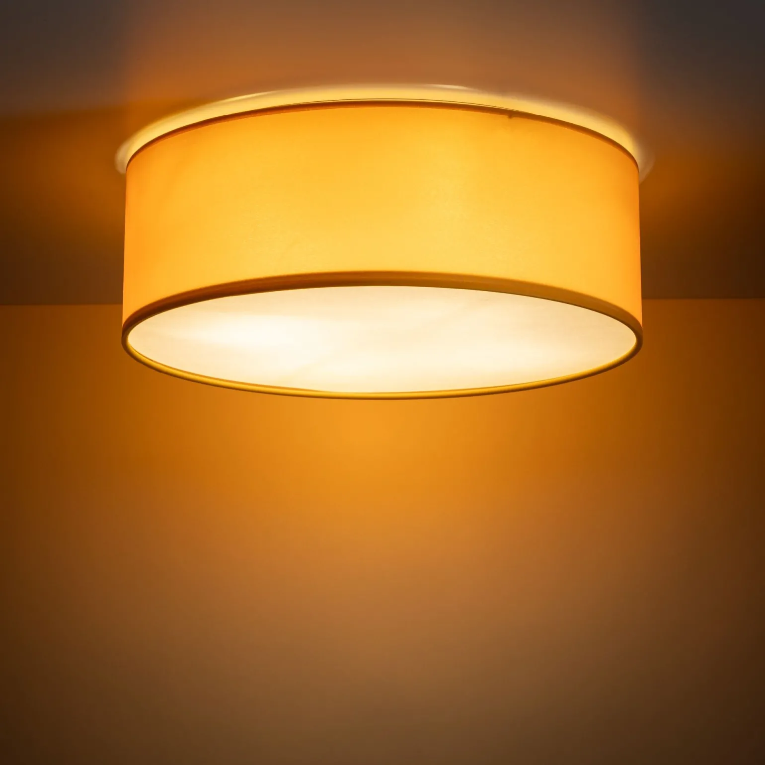 Sklep Kaja Dziecięcy, kolorowy, zabudowany plafon TK 10154 NICOLA YELLOW | Kaja