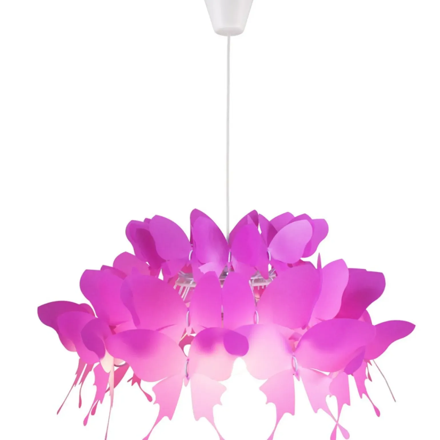 Clearance Dziewczęcy żyrandol motyle LP-MD088-3439A/1P FARFALLA | Kaja Żyrandole Nowoczesne