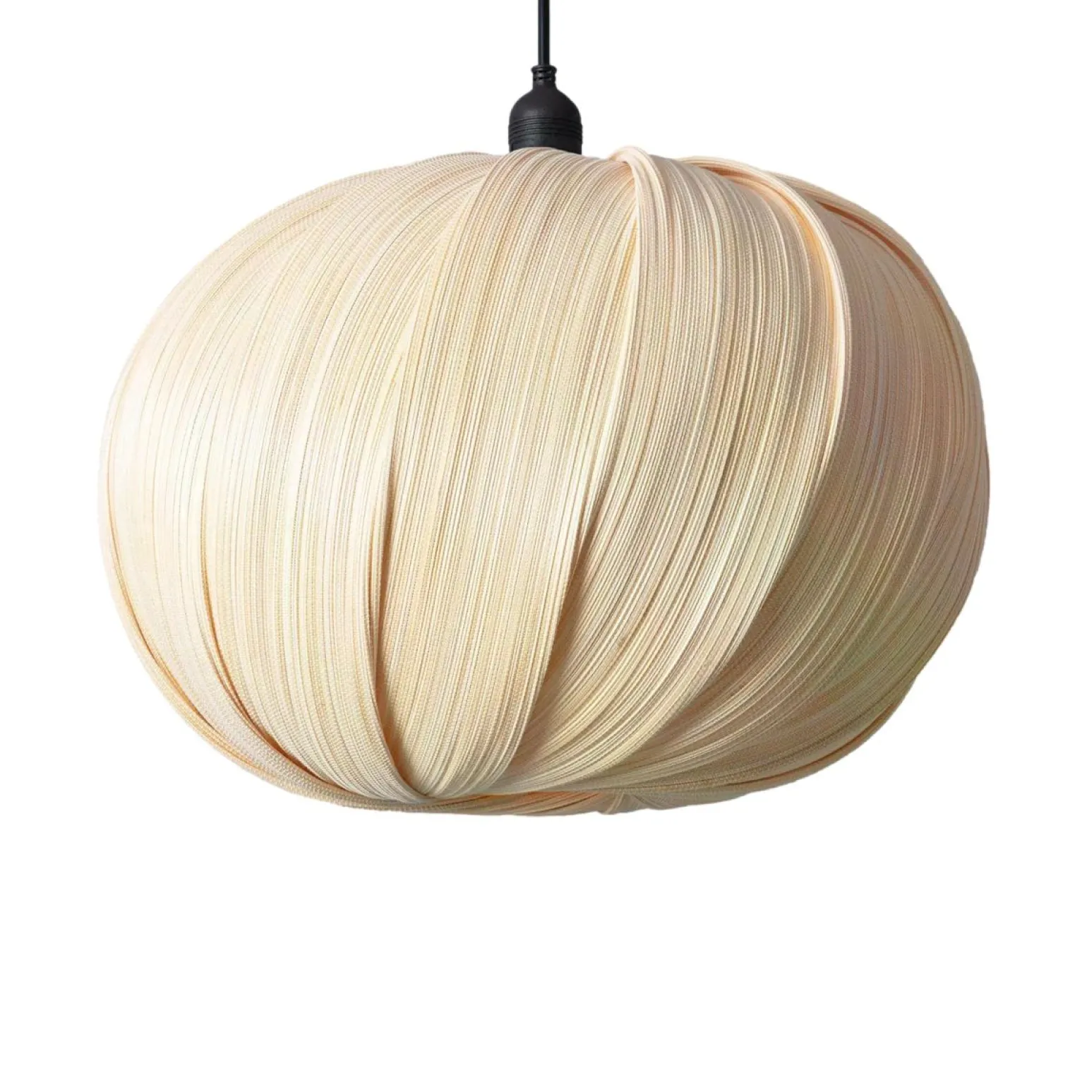 Sklep Kaja Efektowna, bambusowa lampa wisząca ABR-LW22-BH-E27 BOHO | Kaja