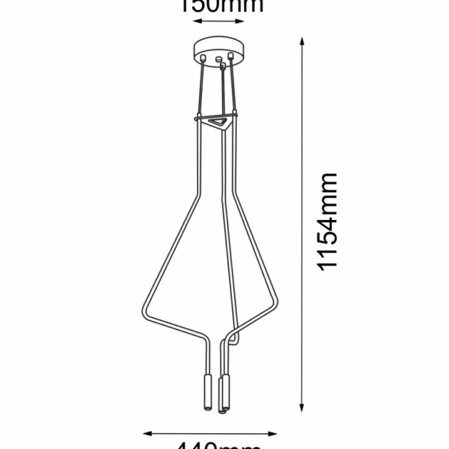 Cheap Efektowna, designerska lampa wisząca G9 ANT 5140 NO. VI | Kaja Żyrandole Nowoczesne