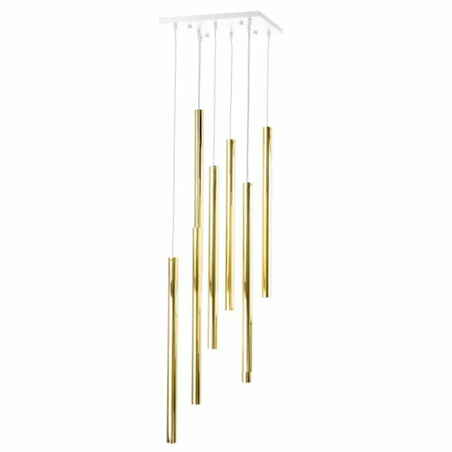 Cheap Efektowna, długa lampa wisząca na schody ANT 8892 AKADI | Kaja Żyrandole Nowoczesne