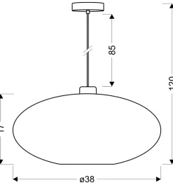Store Efektowna, fioletowa lampa wisząca 31-92635 CRISTY | Kaja Oświetlenie Żyrandole Nowoczesne