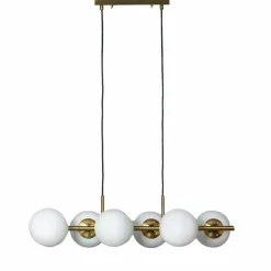 Best Sale Efektowna lampa do oświetlenia stołu ABR-LWZC-6XE27 CONTE | Kaja Żyrandole Nowoczesne