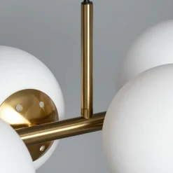 Best Sale Efektowna lampa do oświetlenia stołu ABR-LWZC-6XE27 CONTE | Kaja Żyrandole Nowoczesne