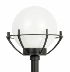 Sklep Kaja Efektowna lampa ogrodowa z kulistym kloszem K 5002/1/KPOl