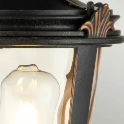 Sklep Kaja Efektowna lampa stojąca, czarna BT3-M z serii BALTIMORE