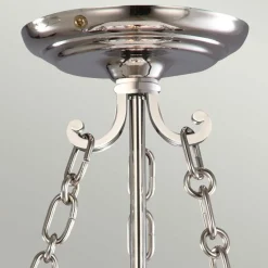 Sklep Kaja Efektowna lampa wisząca, srebrna FP-P-S-POL-NCKL z serii FINSBURY PARK