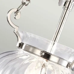 Sklep Kaja Efektowna lampa wisząca, srebrna FP-P-S-POL-NCKL z serii FINSBURY PARK