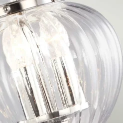 Sklep Kaja Efektowna lampa wisząca, srebrna FP-P-S-POL-NCKL z serii FINSBURY PARK