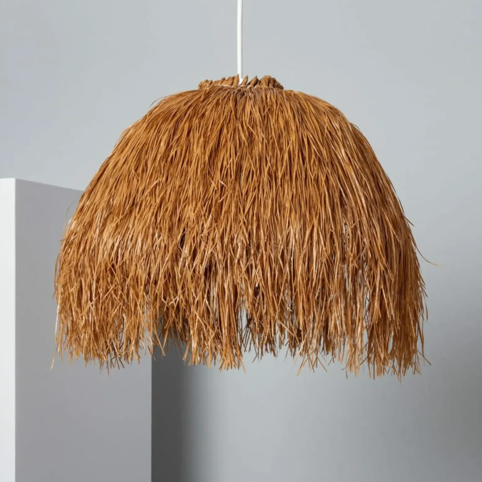 Shop Efektowna lampa z rattanowym abażurem ABR-NLW30-BH-E27 BOHO | Kaja Żyrandole Nowoczesne