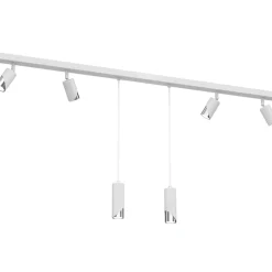 Best Efektowna listwa - reflektory i lampy wiszące LX 9664 SHIFT | Kaja Żyrandole Nowoczesne