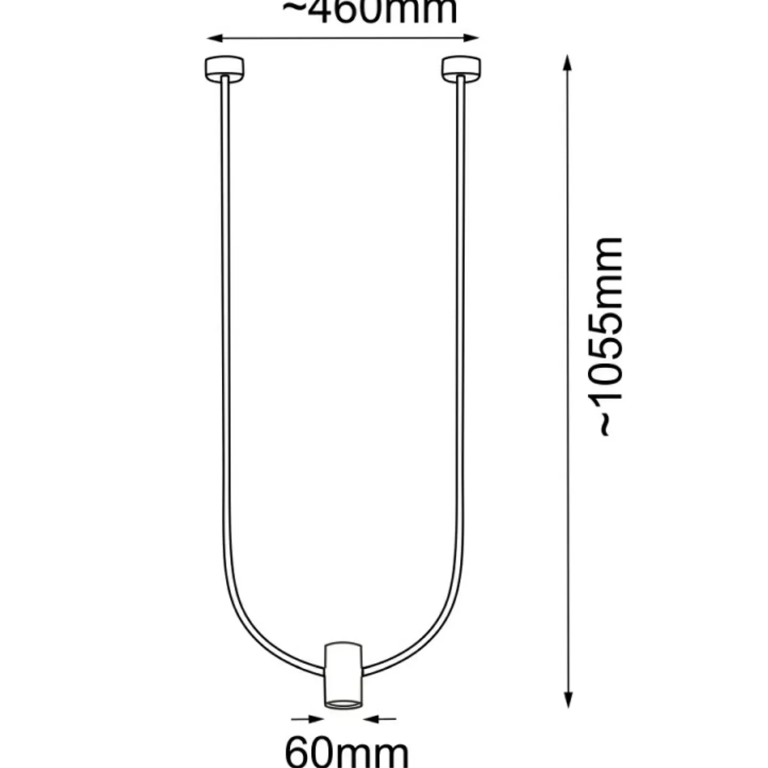 Best Sale Efektowna, pojedyncza lampa wisząca ANT 5080 NO. C | Kaja Oświetlenie Żyrandole Nowoczesne