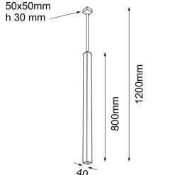 Cheap Efektowna, punktowa lampa wisząca ANT 5701 DOHA | Kaja Oświetlenie Żyrandole Nowoczesne