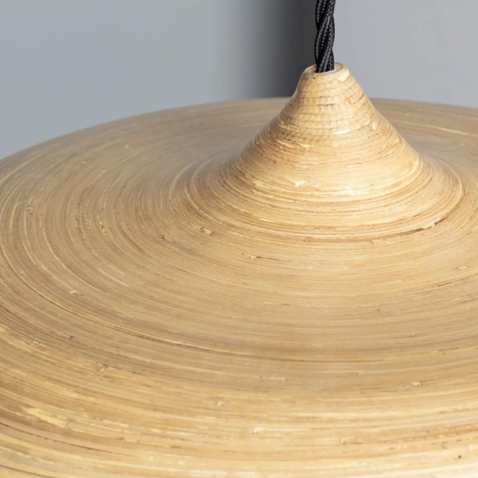 Sklep Kaja Efektowna, rustykalna lampa wisząca ABR-LW4B-E27 BAMBOO | Kaja