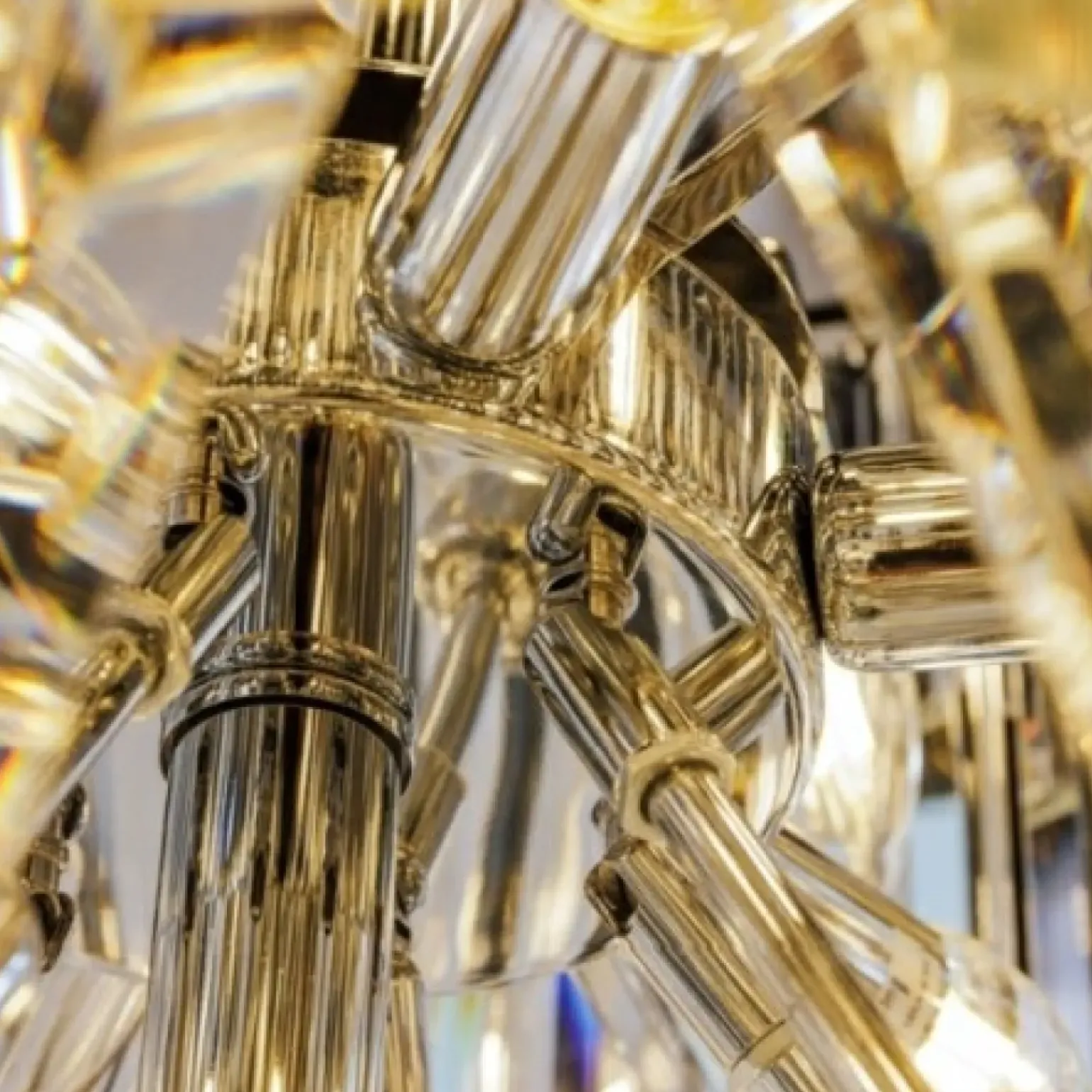 New Efektowny, kryształowy, długi żyrandol ZM 18006-69-CHR LUXE | Kaja Żyrandole Nowoczesne