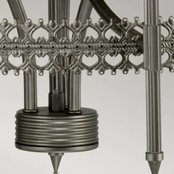 Sklep Kaja Ekstrawagancka lampa wisząca, rdzawe żelazo CROWN9 z serii CROWN