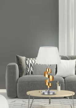 Sklep Kaja Elegancka, abażurowa lampka stołowa 41-23483 DENIS | Kaja Oświetlenie