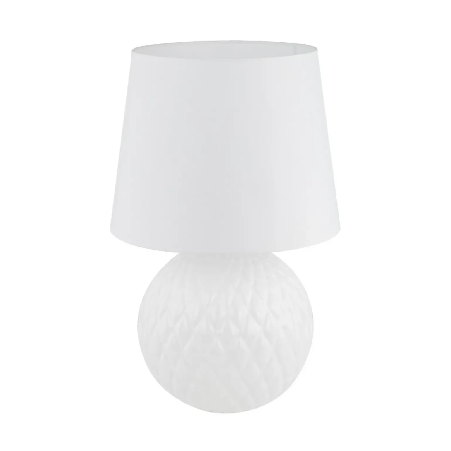 Sklep Kaja Elegancka, biała lampka stołowa TK 16046 SANTANA WHITE | Kaja