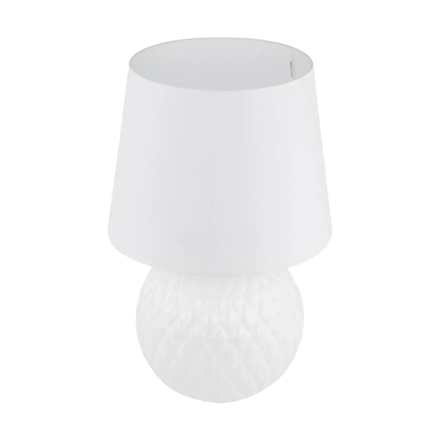 Sklep Kaja Elegancka, biała lampka stołowa TK 16046 SANTANA WHITE | Kaja