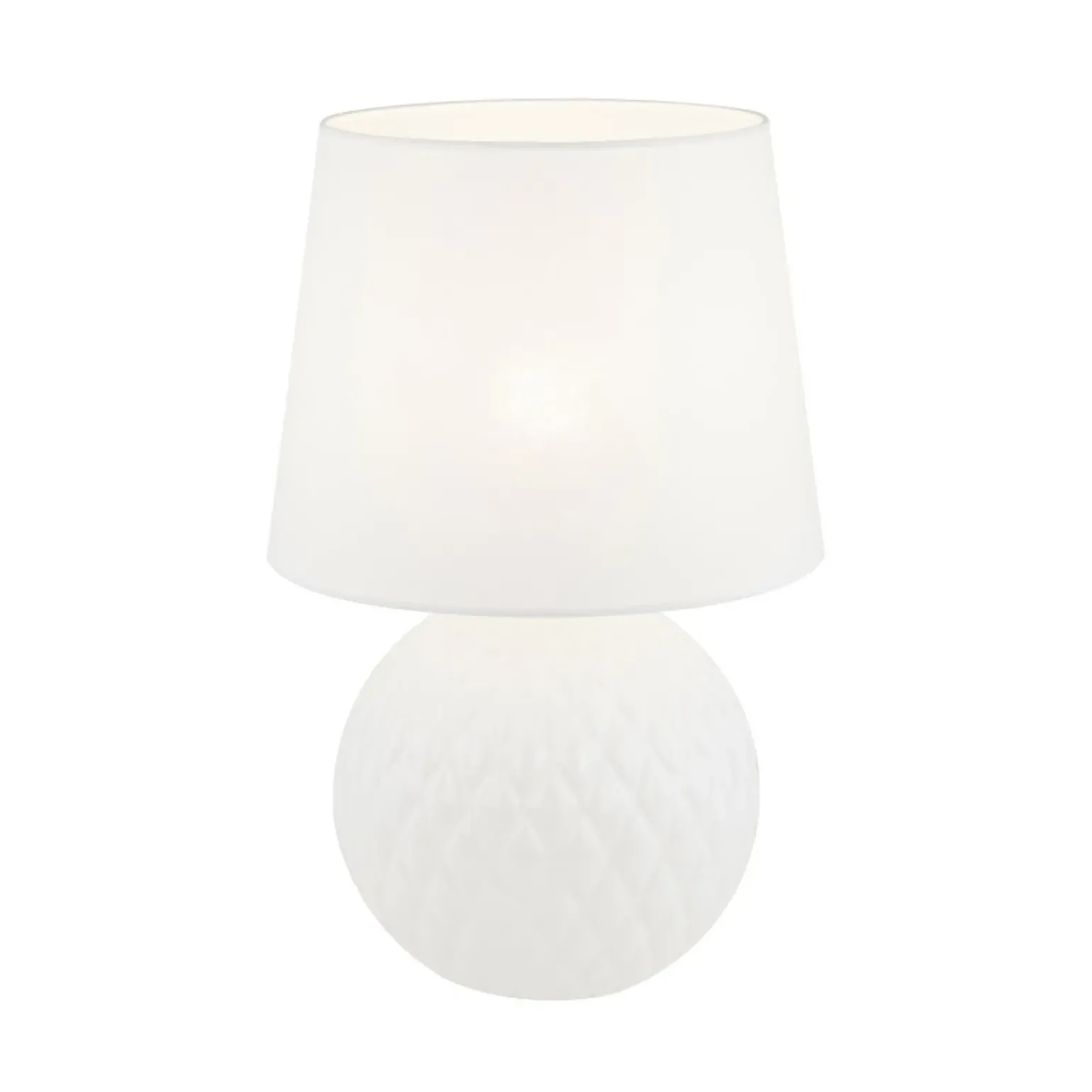 Sklep Kaja Elegancka, biała lampka stołowa TK 16046 SANTANA WHITE | Kaja