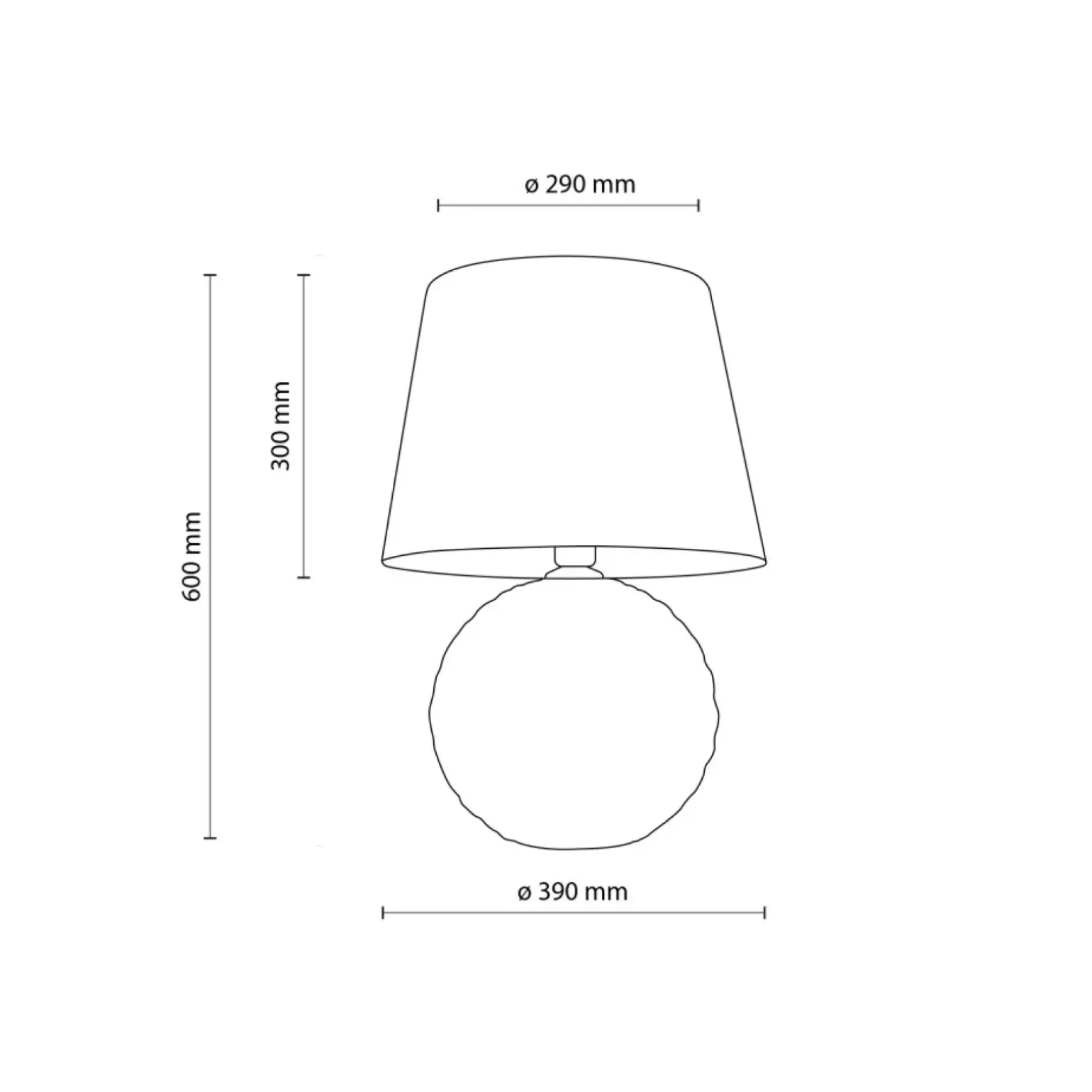 Sklep Kaja Elegancka, biała lampka stołowa TK 16046 SANTANA WHITE | Kaja