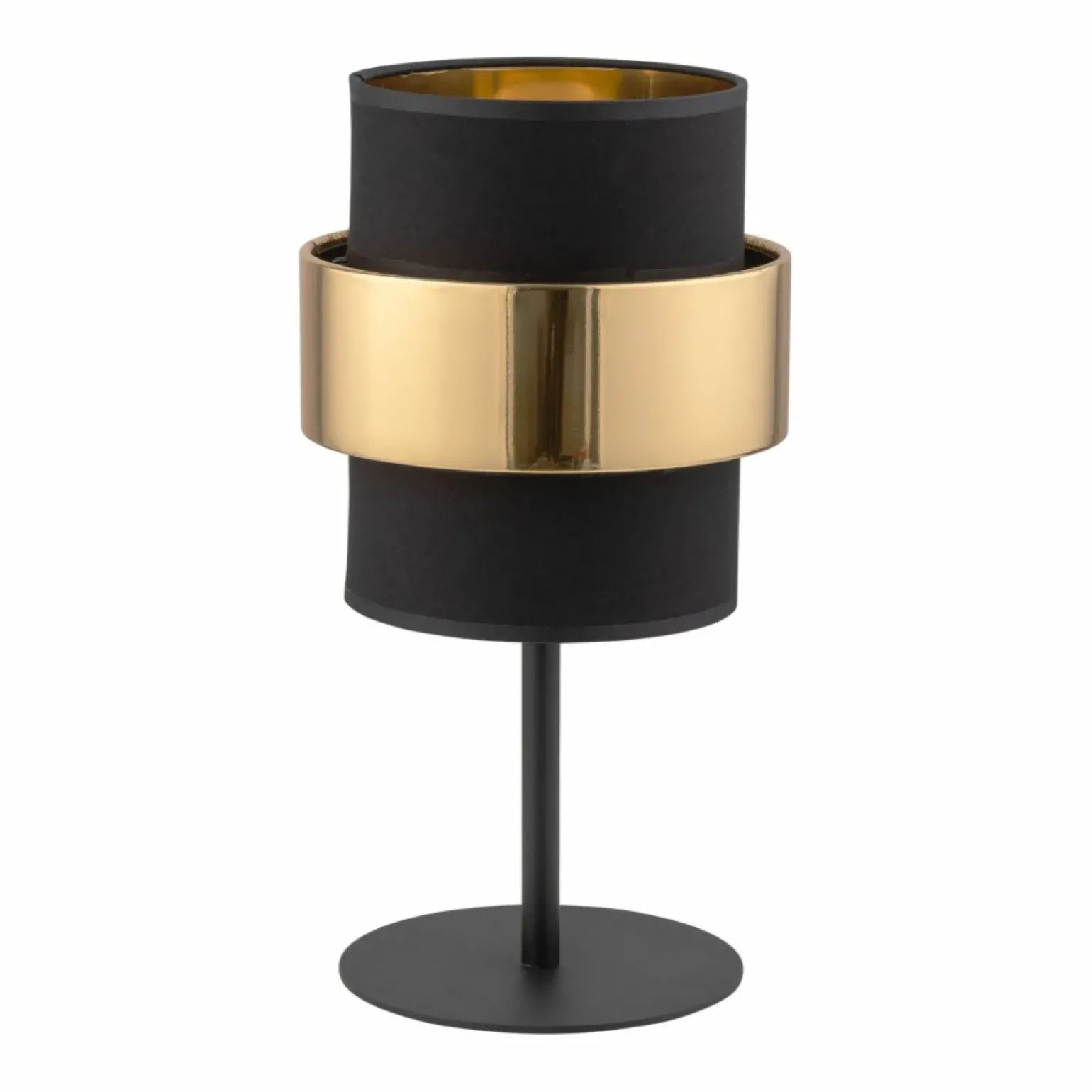 Sklep Kaja Elegancka, czarno-złota lampka nocna TK 4705 z serii CALISTO NEW