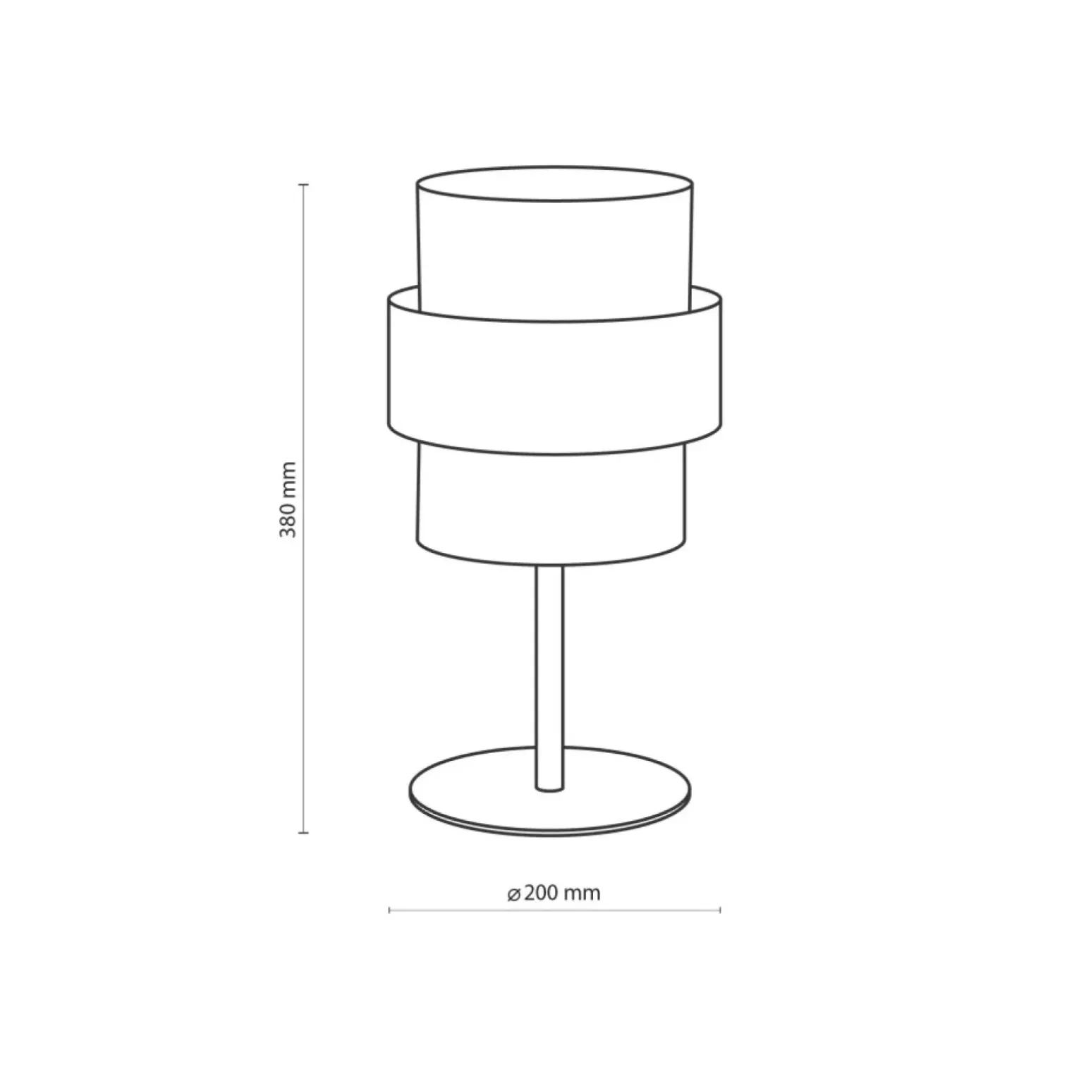 Sklep Kaja Elegancka, czarno-złota lampka nocna TK 4705 z serii CALISTO NEW