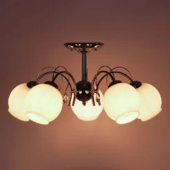 Sklep Kaja Elegancka, duża lampa sufitowa K-JSL-6554/5 CHR SUSAN | Kaja