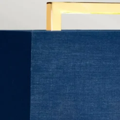 Sklep Kaja Elegancka, granatowa lampa stołowa CROSS-TL z serii CROSS