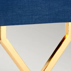 Sklep Kaja Elegancka, granatowa lampa stołowa CROSS-TL z serii CROSS