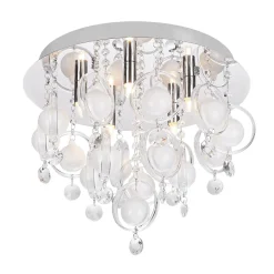 Sklep Kaja Elegancka, kryształowa lampa sufitowa 19031-M GRESSA | Kaja