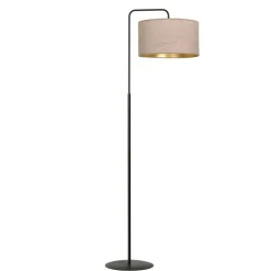 Sklep Kaja Elegancka lampa podłogowa z różowym abażurem 1053/LP1 HILDE | Kaja